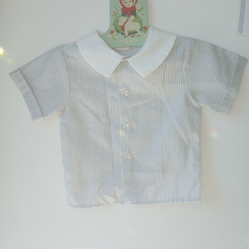 Vintage boys button up